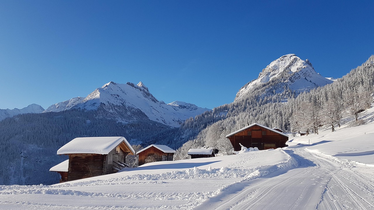 Village Grand Bornand chalets Aravis authentique